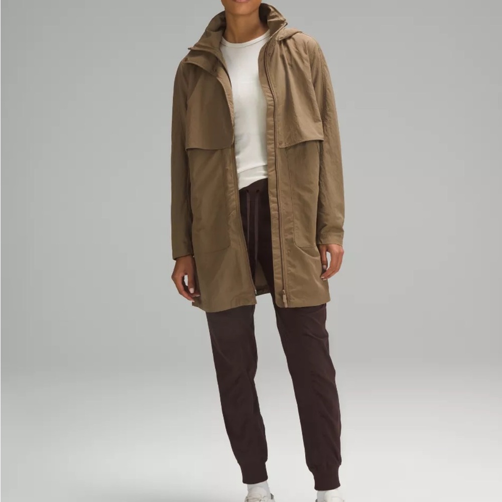 Lululemon Always Effortless Long Jacket in Artifact
